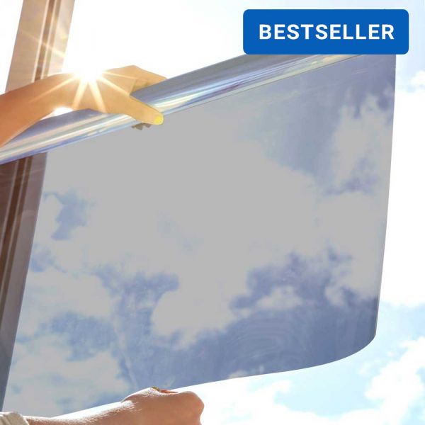 Sonnenschutzfolie außen SOL‑20XP Premium silber dunkel