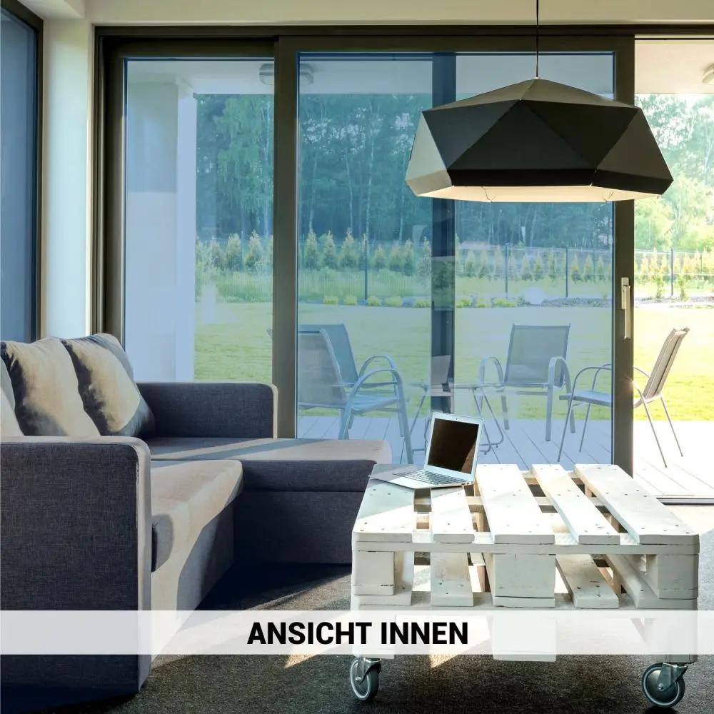 Sonnenschutzfolie außen SOL-bl20X blau dunkel
