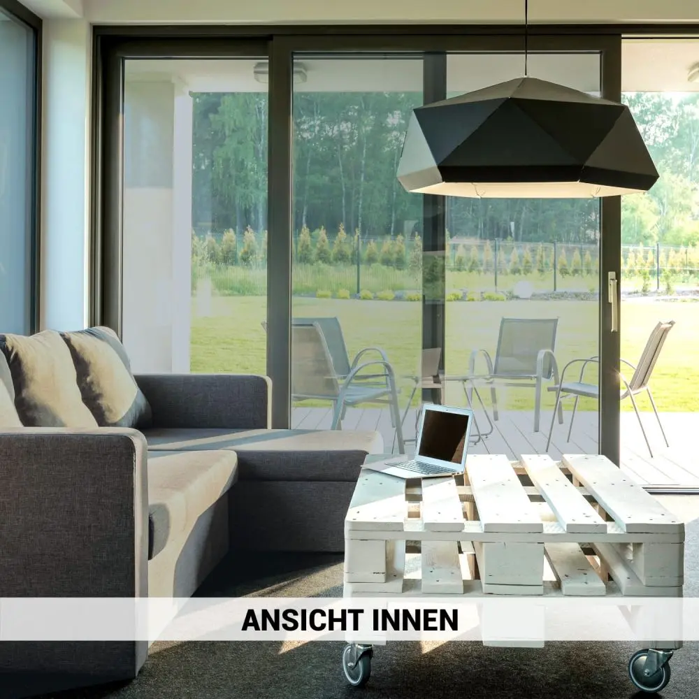 Sonnenschutzfolie außen SOL-na35X natural mittel