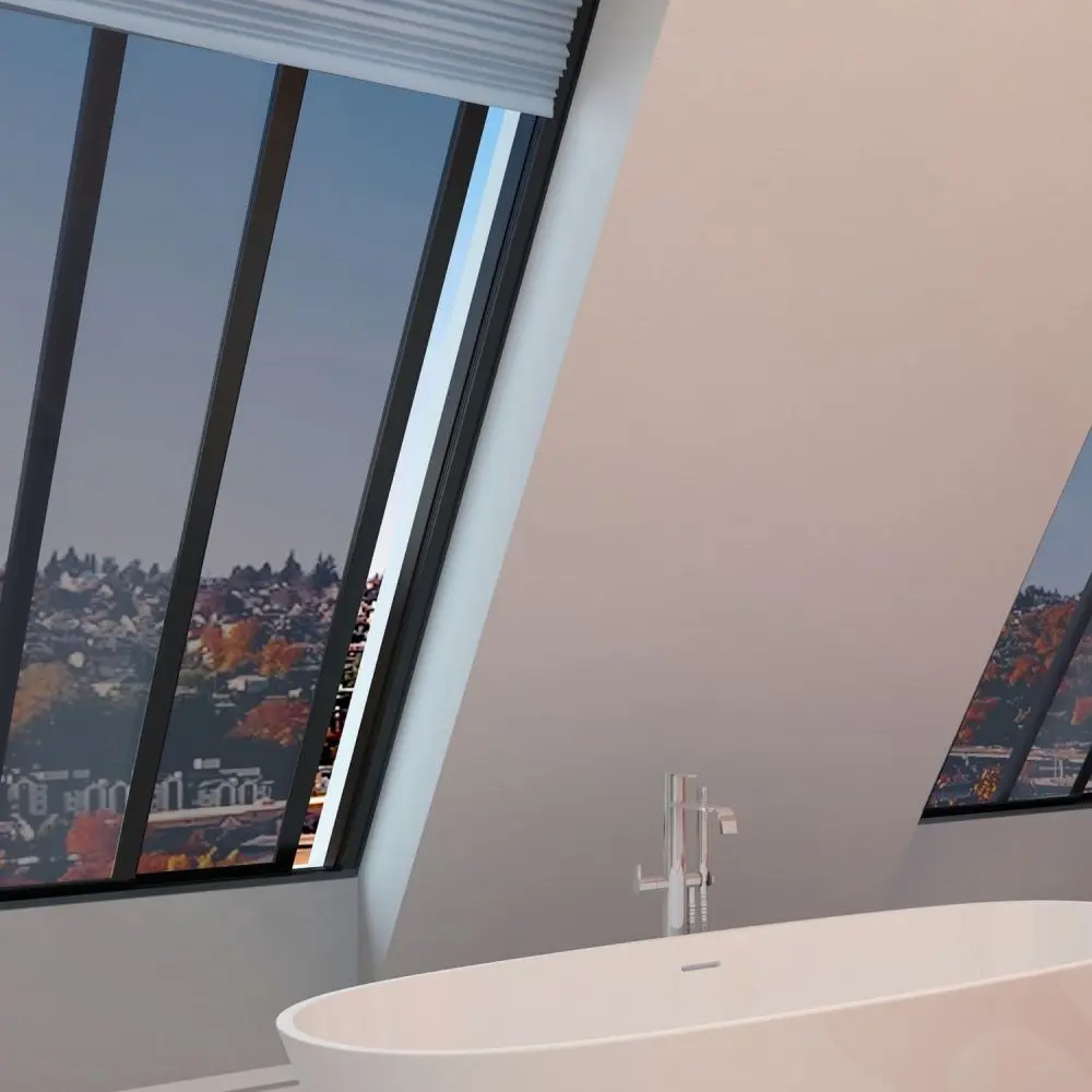Dachfensterfolie SOL-DA20XP Premium silber dunkel