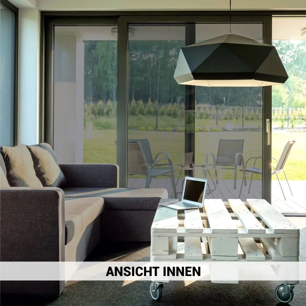 Sonnenschutzfolie innen SOL-20 silber dunkel