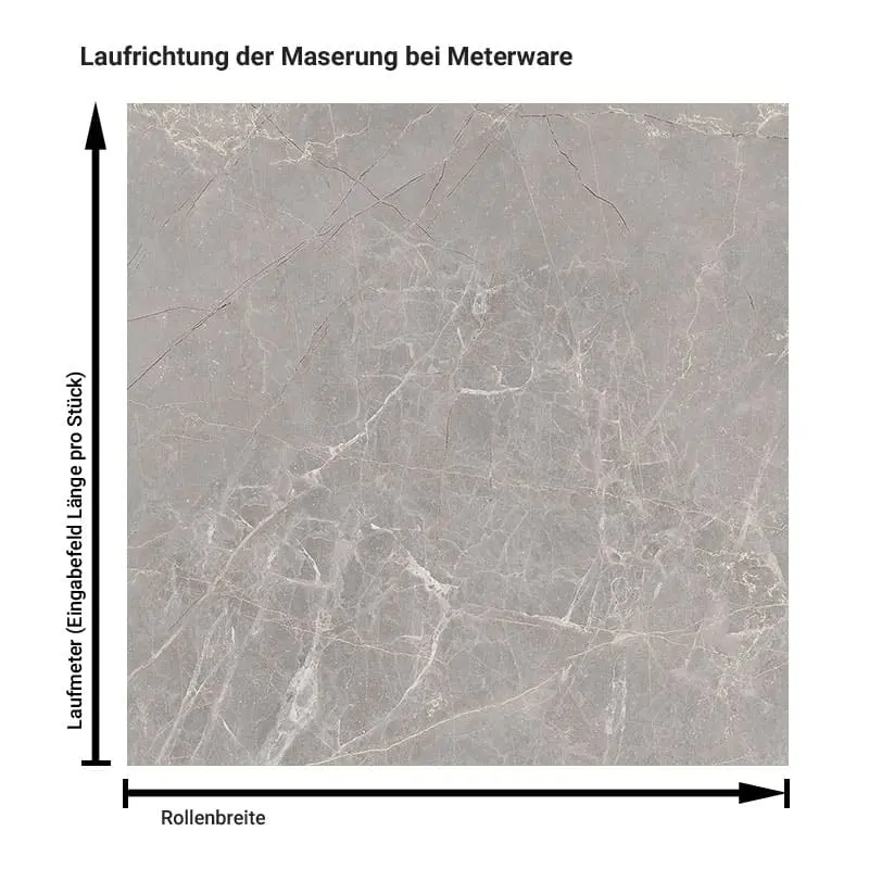 Naturstein „Light Etruscan Grey“ – Klebefolie in Dekorfolie
